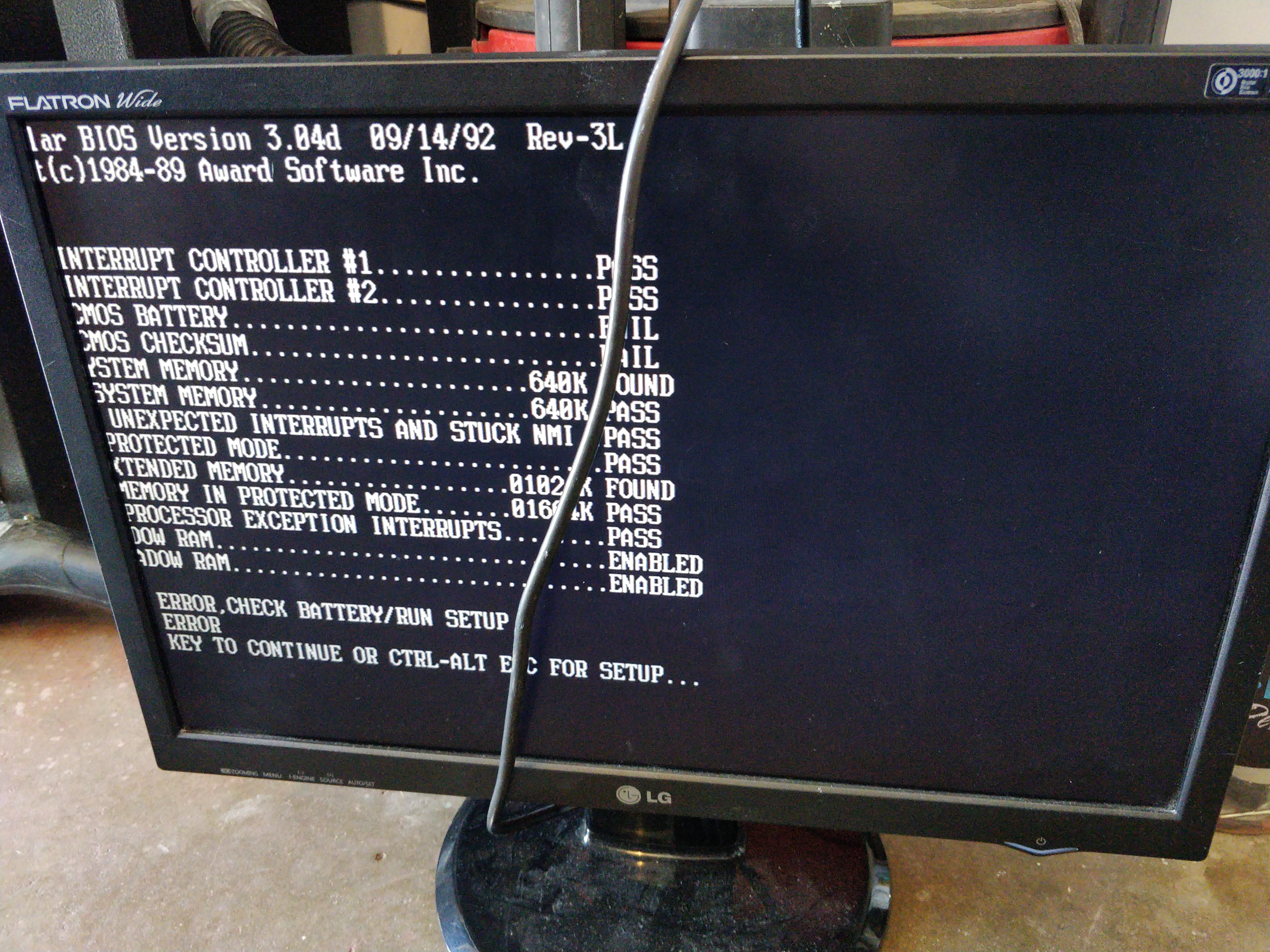 laptop boot vga